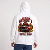 Sweat Chevrolet Chevelle SS 454 Big Block Authority blanc porté de dos