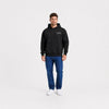 Sweat F1 Charles Leclerc Signature noir vu de face en plan large avec logo Tourismo