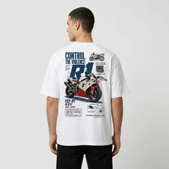 T-shirt Control the Violence Yamaha R1