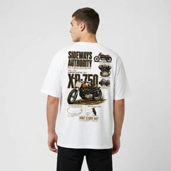 T-shirt Sideways Authority Harley XR750
