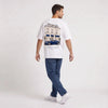T-shirt Bugatti Veyron Molsheim Society blanc vu de dos