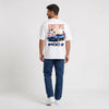 T-shirt Chevrolet Camaro IROC-Z Sunset Spec blanc vu de dos