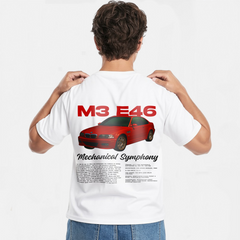 T-shirt BMW M3 E46 rossa