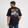 T-shirt Chevrolet Camaro IROC-Z Sunset Spec noir porté de dos